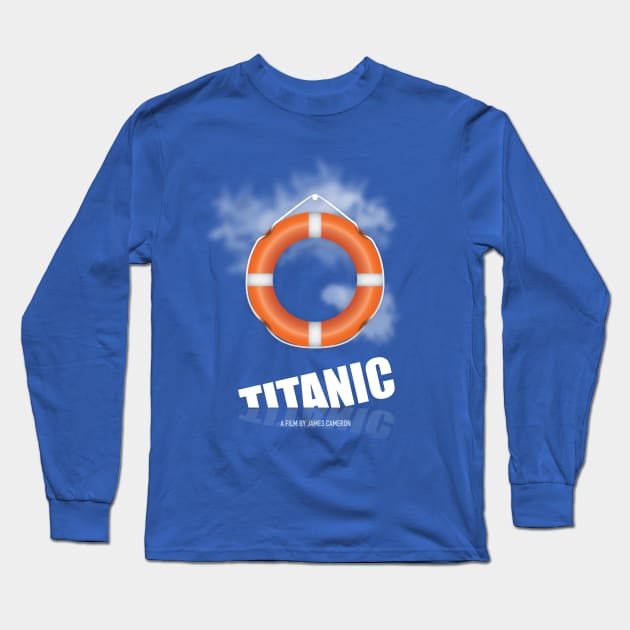 Titanic - Alternative Movie Poster Long Sleeve T-Shirt by MoviePosterBoy